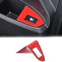 Vista 9 de Marco de botón de interruptor de tapa de depósito de combustible para Honda Pilot 2016-2022/Ridgeline 2017-2023/Passport 2019-2023, accesorios