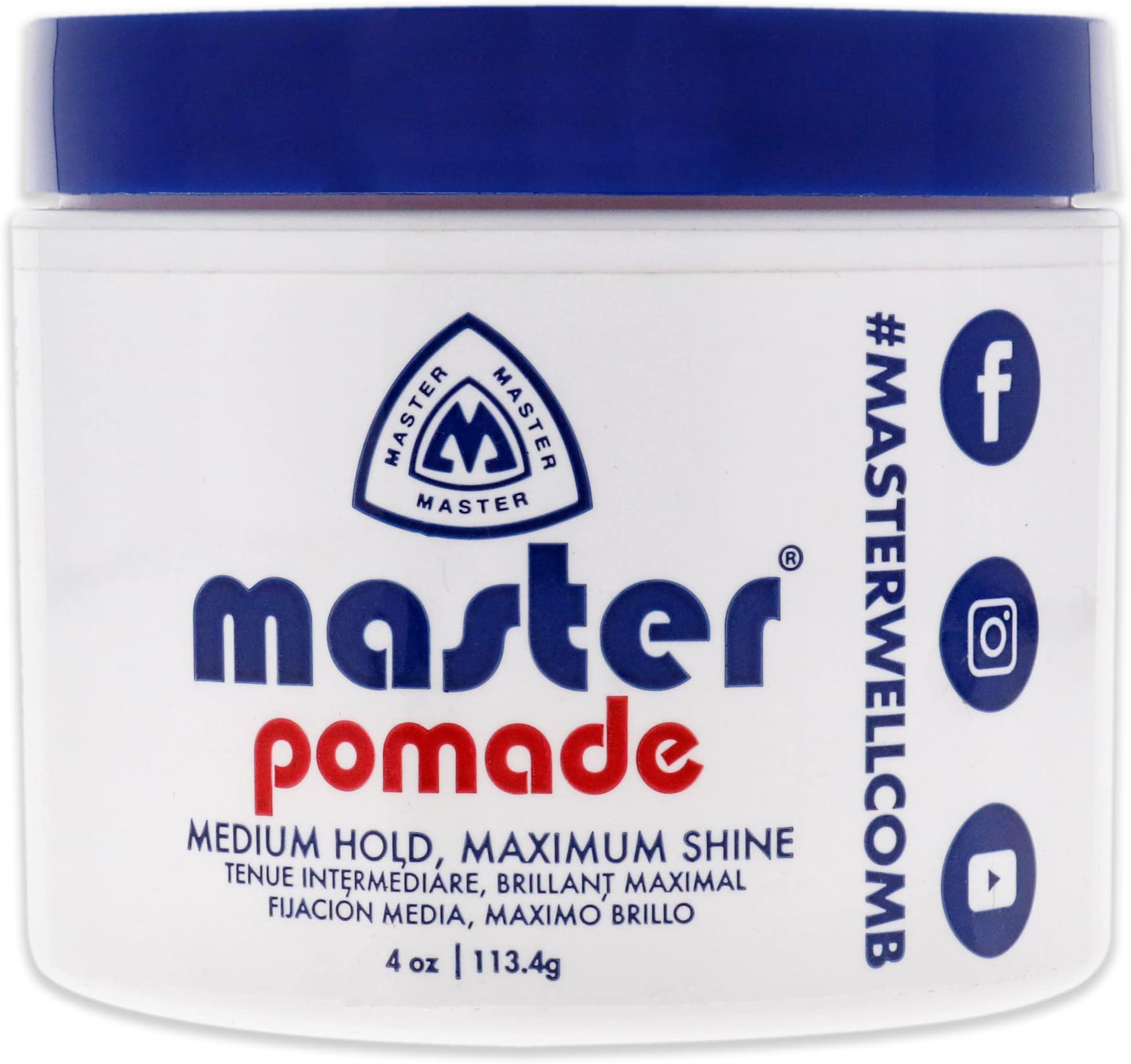 Master Well Comb Master Pomade Men Pomade 4 oz