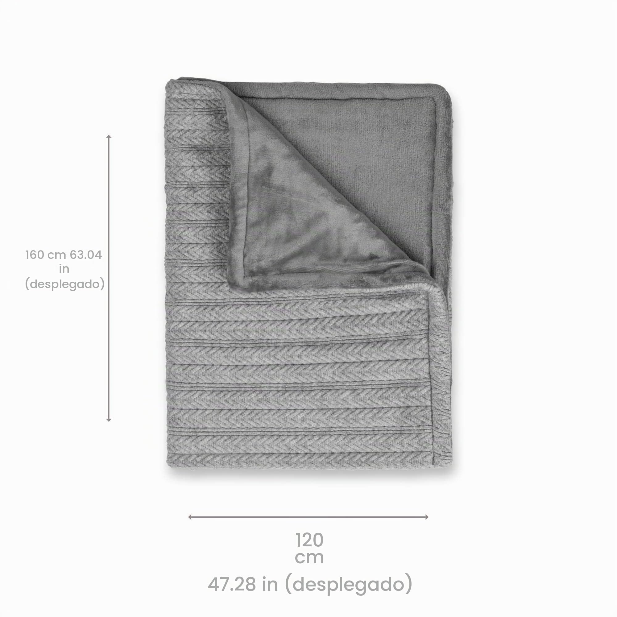 medisana HB 680 manta electrica, manta termica, esterilla eléctrica | con 3 niveles de temperatura, con apagado automático y protección contra sobrecalentamiento, diseño de punto, 160x120 cm