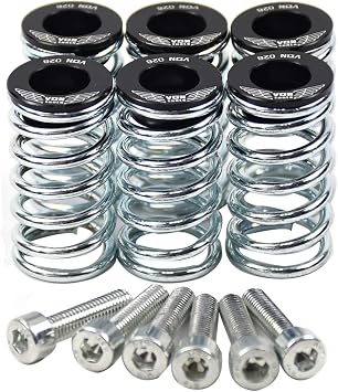 Dry Clutch Spring Alloy Collar Cap Kit 065916555 using with Ducati Pressure Plate in Black Version
