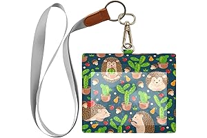 Cute Hedgehogs Covid Card Protector