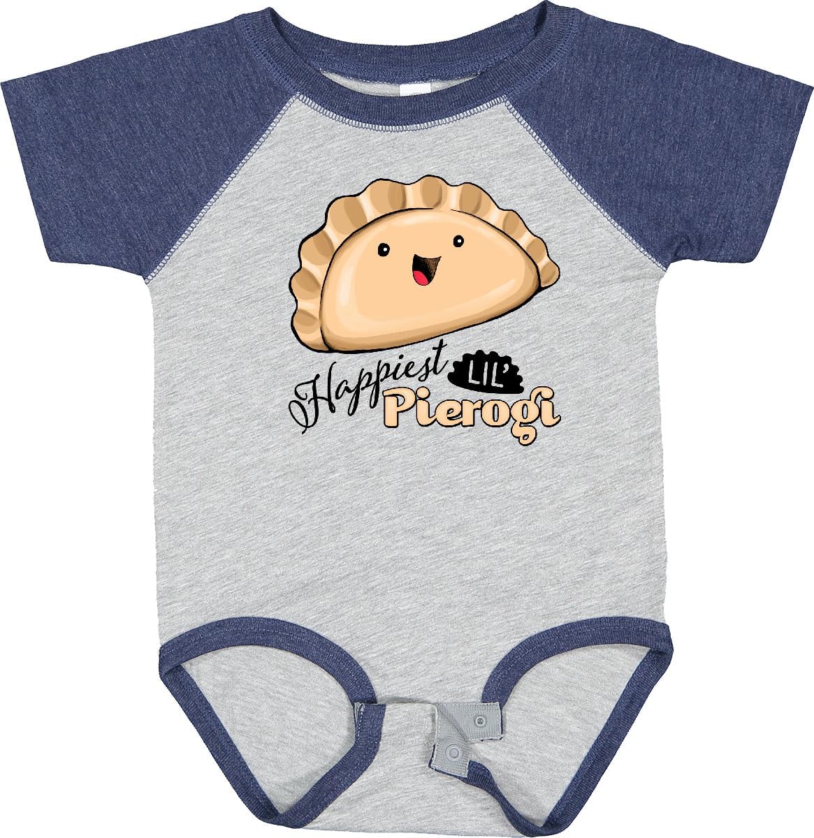 inktastic Happiest Lil' Pierogi Baby Bodysuit