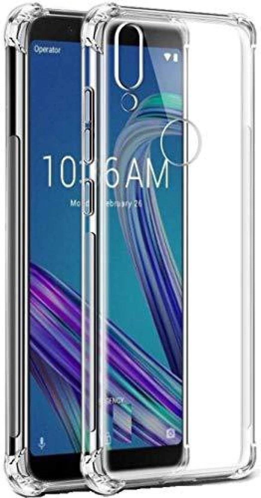 Glasgow | for Asus Zenfone Max Pro M1 (ZB601KL/602KL) | Soft TPU Silicone Bumper Corner Protection Back Cover Case Compatible for Asus Zenfone Max Pro M1 (ZB601KL/602KL) - Transparent (B0B9YDFTWX) Amazon Price History, Amazon Price Tracker