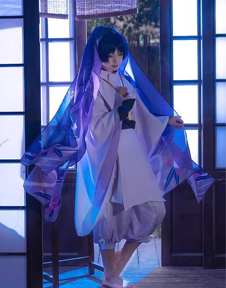 原神 放浪者 国崩 スカラマシュ 青色 コスプレ衣装 Amazon.co.jp: [HUNIY] 原神 国崩 放浪者 スカラマシュ 散兵