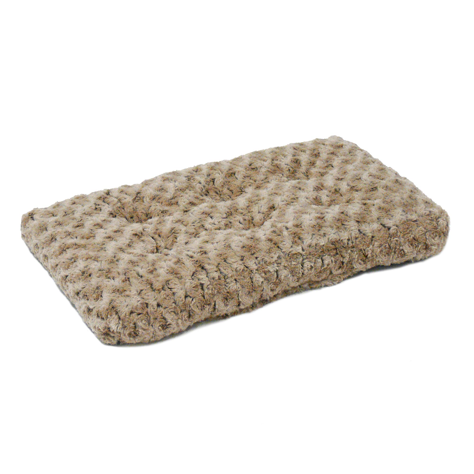 Midwest Ombre Mocha Swirl Fur Pet Bed, Brown, 24 Inches