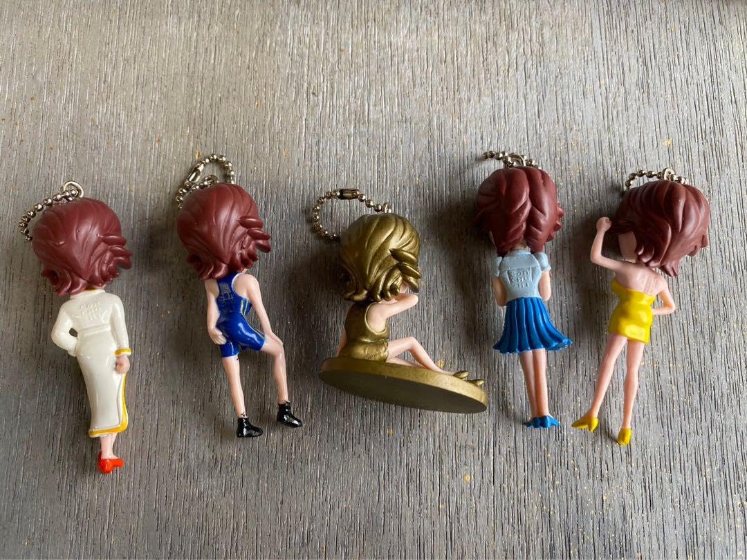 Amazon.co.jp: 藤原紀香 フィギュア コレクション 当時物 宝缶 藤原紀香フィギュアキーホルダー