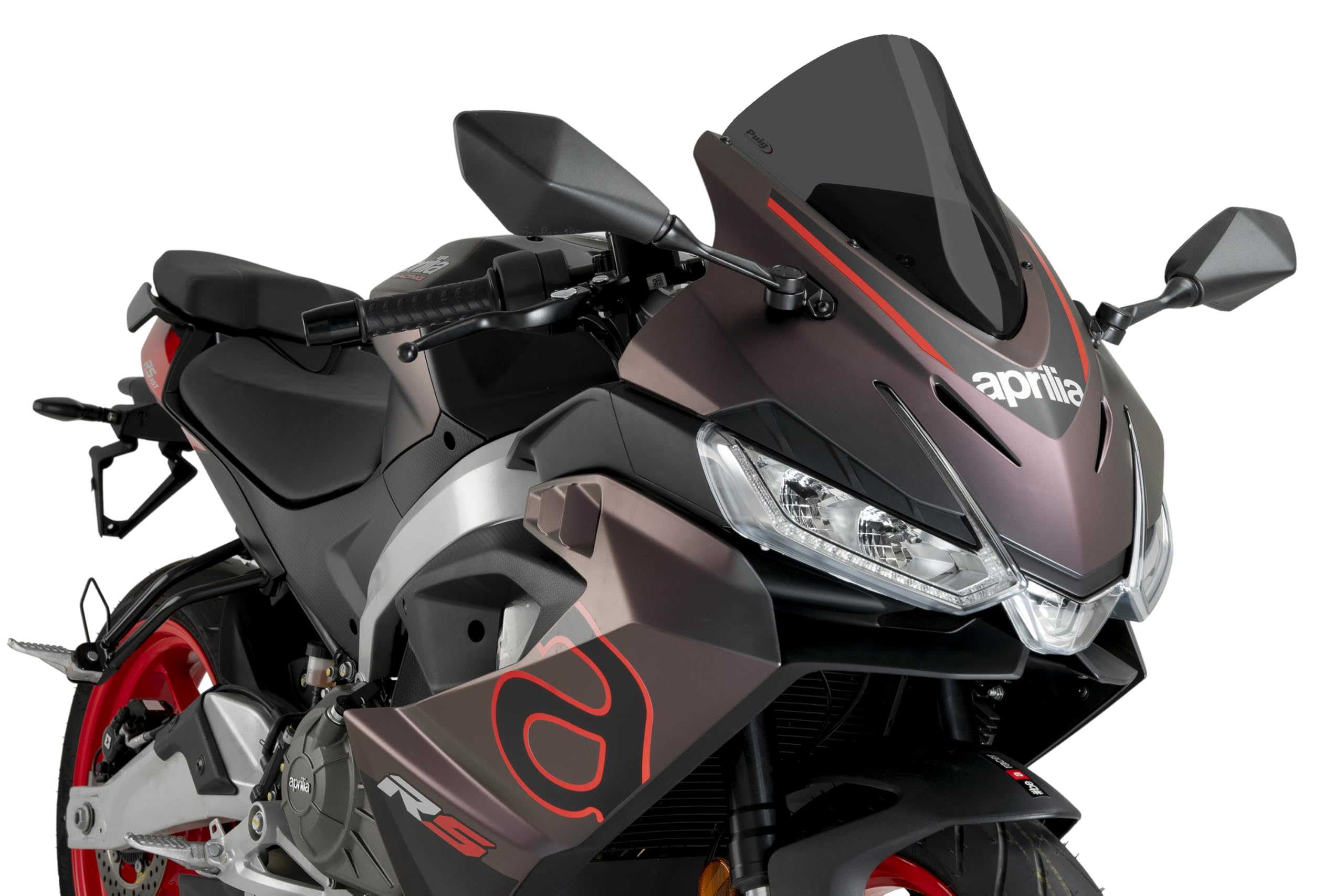 Puig 22274F R-Racer Windscreen - Enhanced Aerodynamics and Protection, Dark Smoked