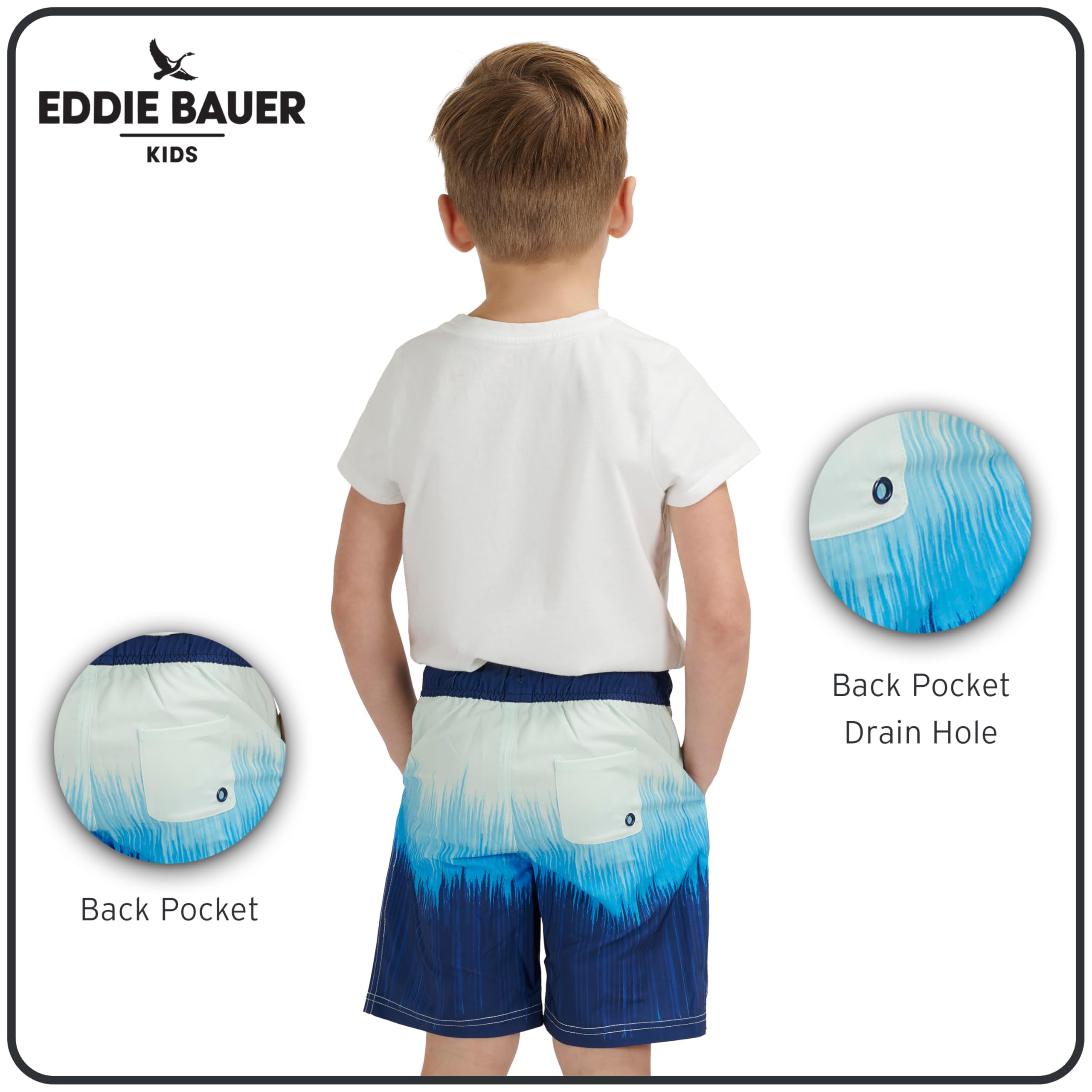 Eddie Bauer Costume a Pantaloncino Bambini e Ragazzi