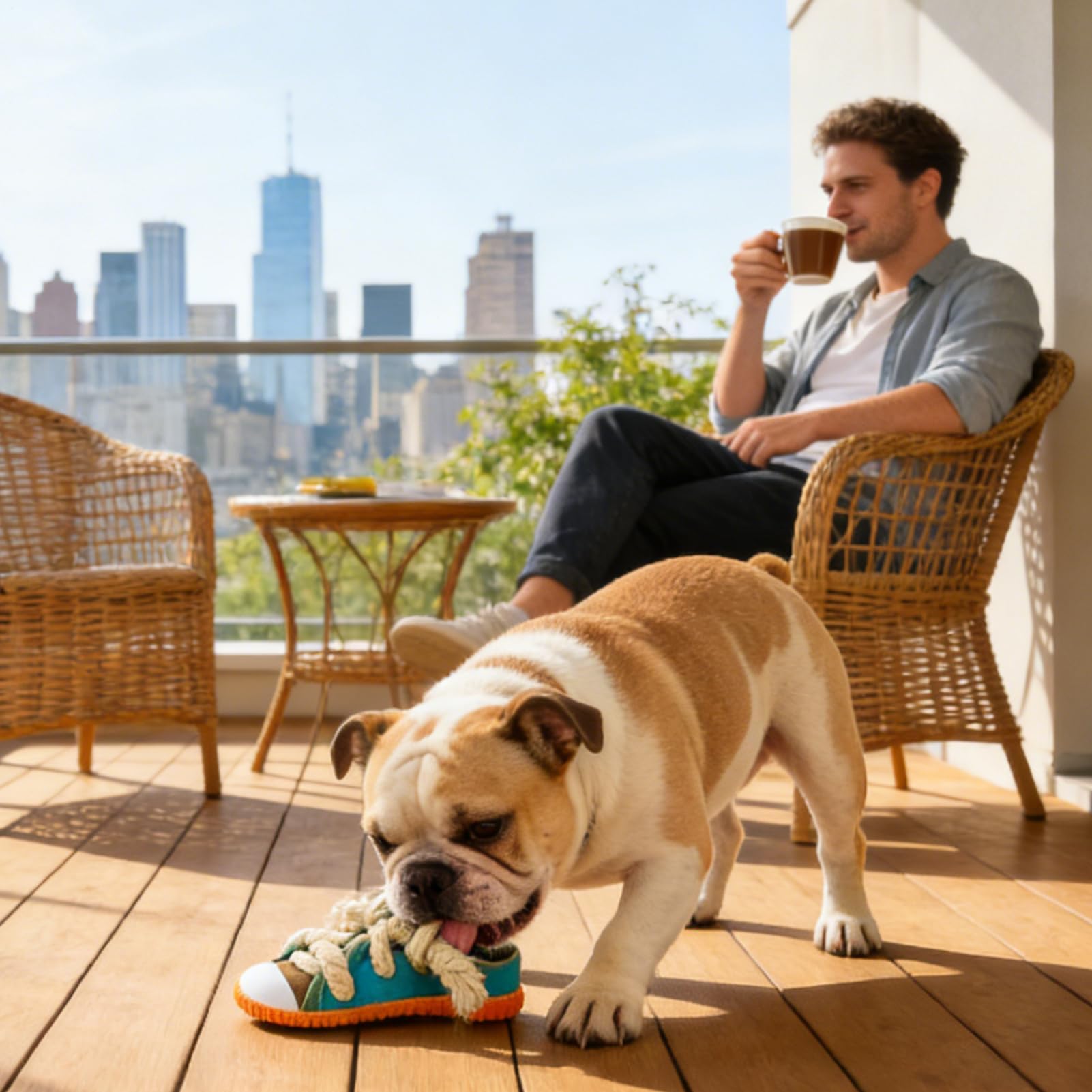 Juguetes de cuerda para perros, mordedor interactivo con forma de zapato, juguete masticable para mascotas para entrenamiento y recompensas para razas pequeñas, medianas y grandes, en interiores y