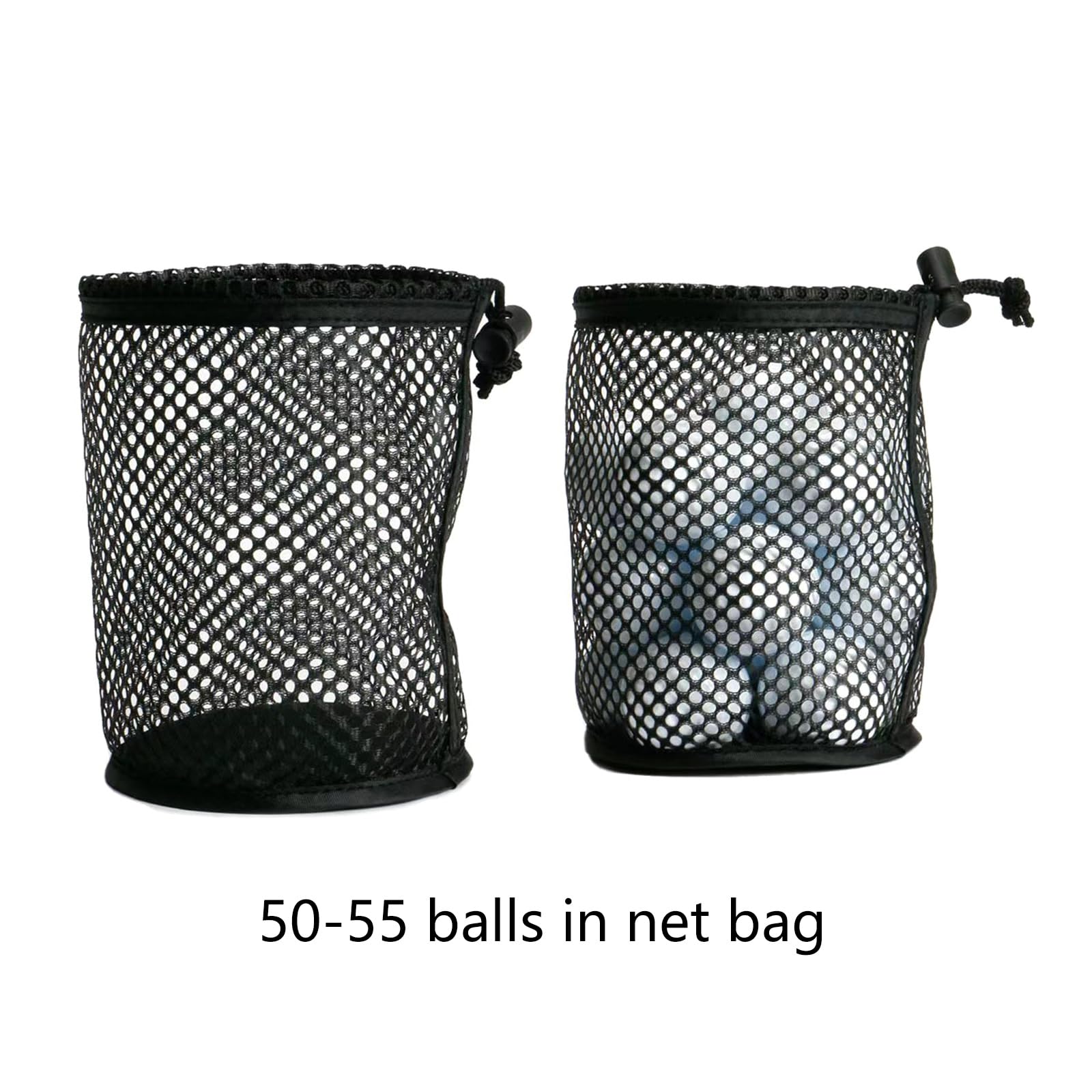 Sac de rangement en maille filet pour balles de golf