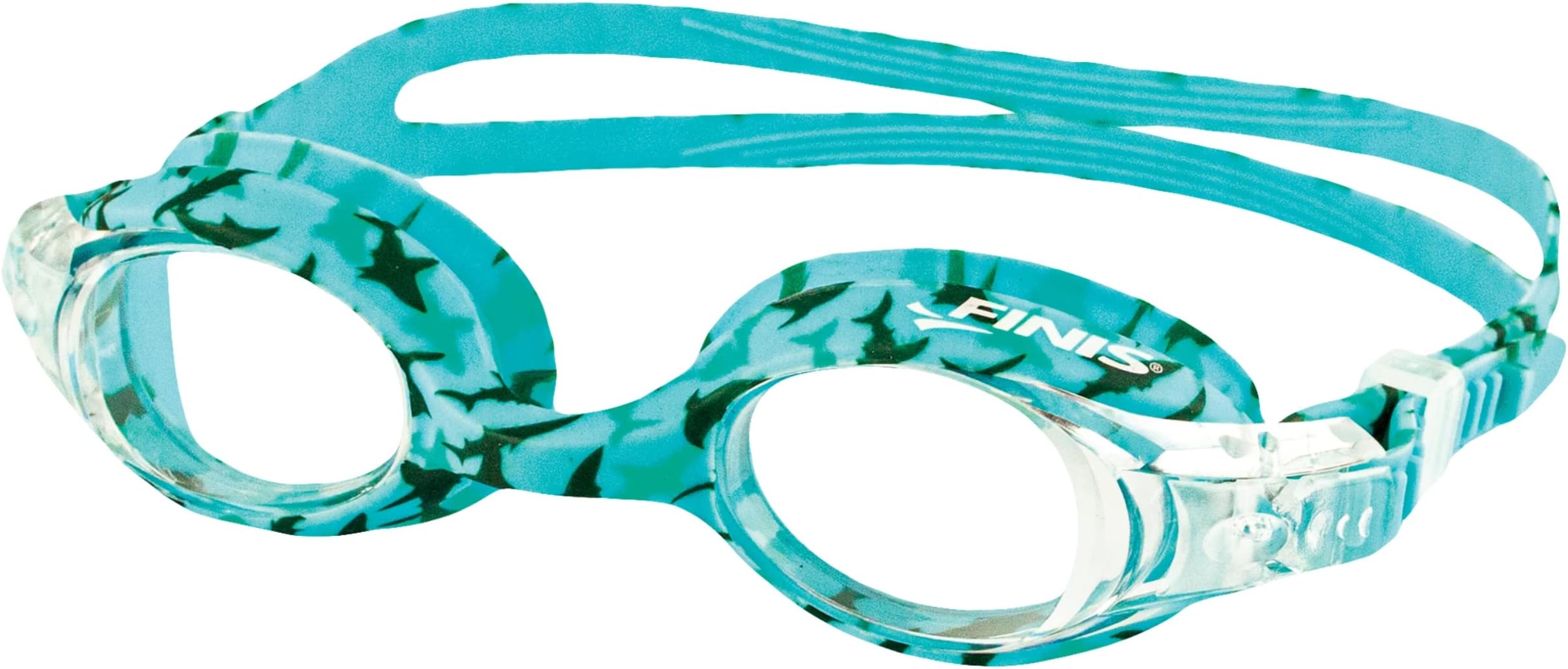 FINIS Adventure Swim Goggles for Kids - Ages 4-10 - UV Protection - Anti-Fog - Soft Silicone Fit - Fun Prints