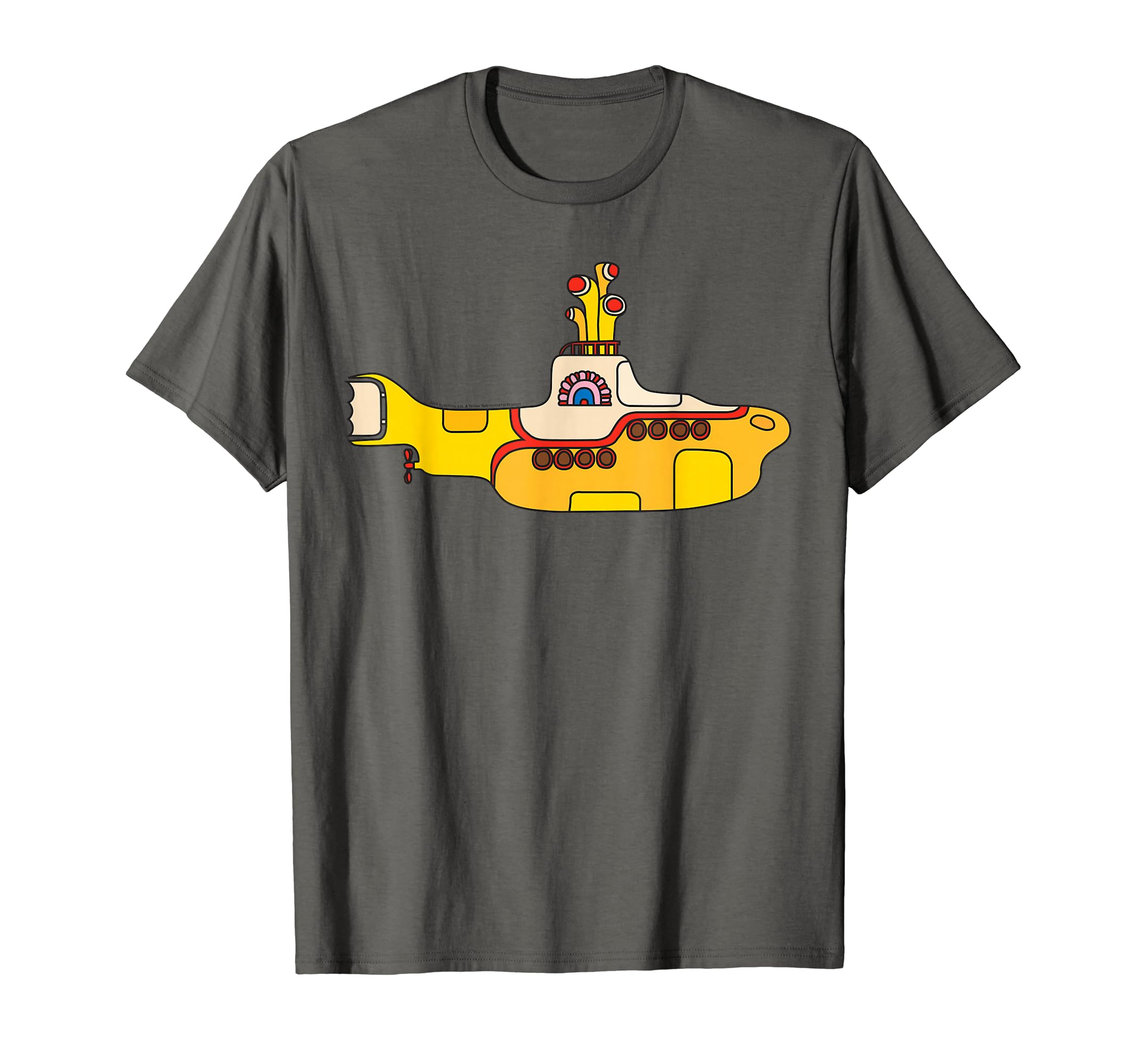 Amazon | ビートルズ イエローサブマリンアート Tシャツ | Tシャツ