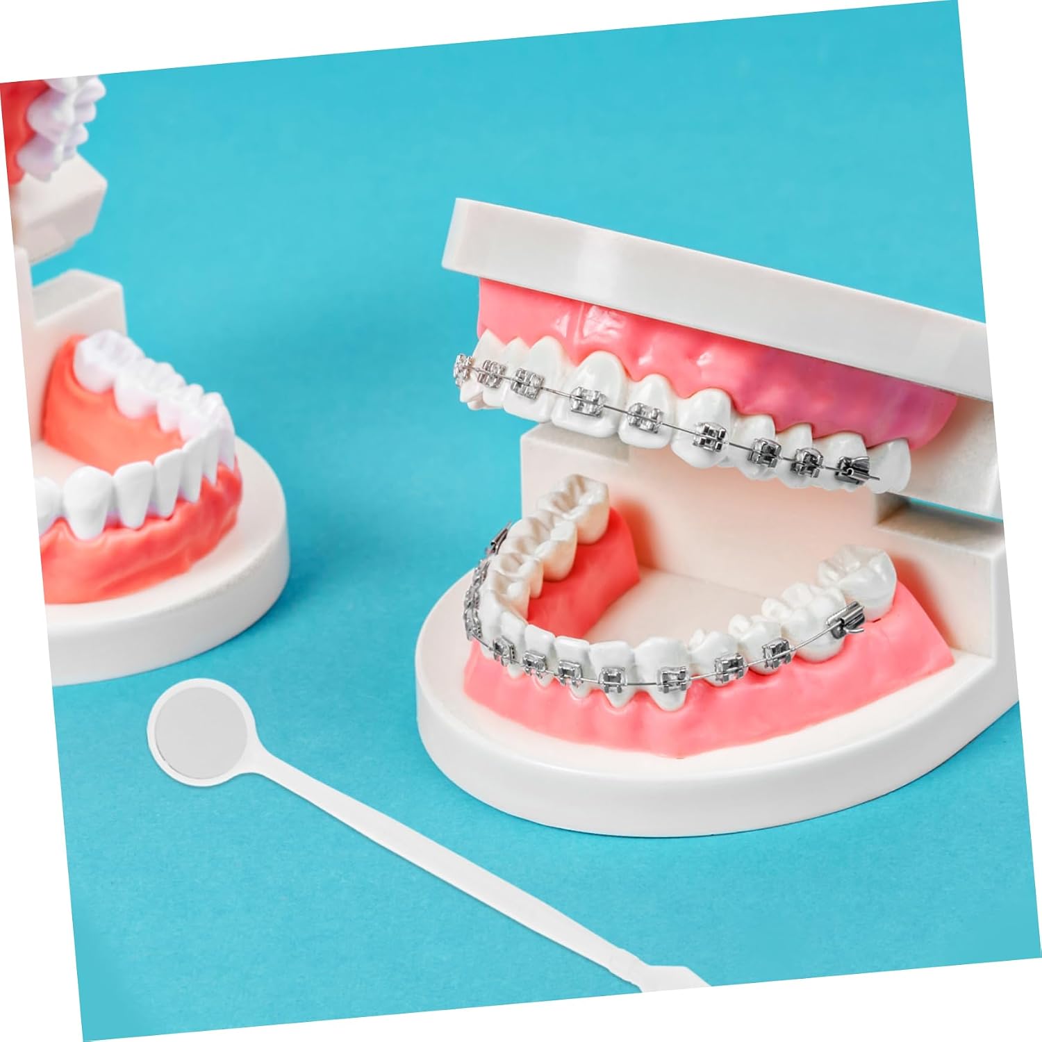 Disposable Mirror Single-use Oral Cleaning Mirror Magnifying Tooth for Dentist Oral Care