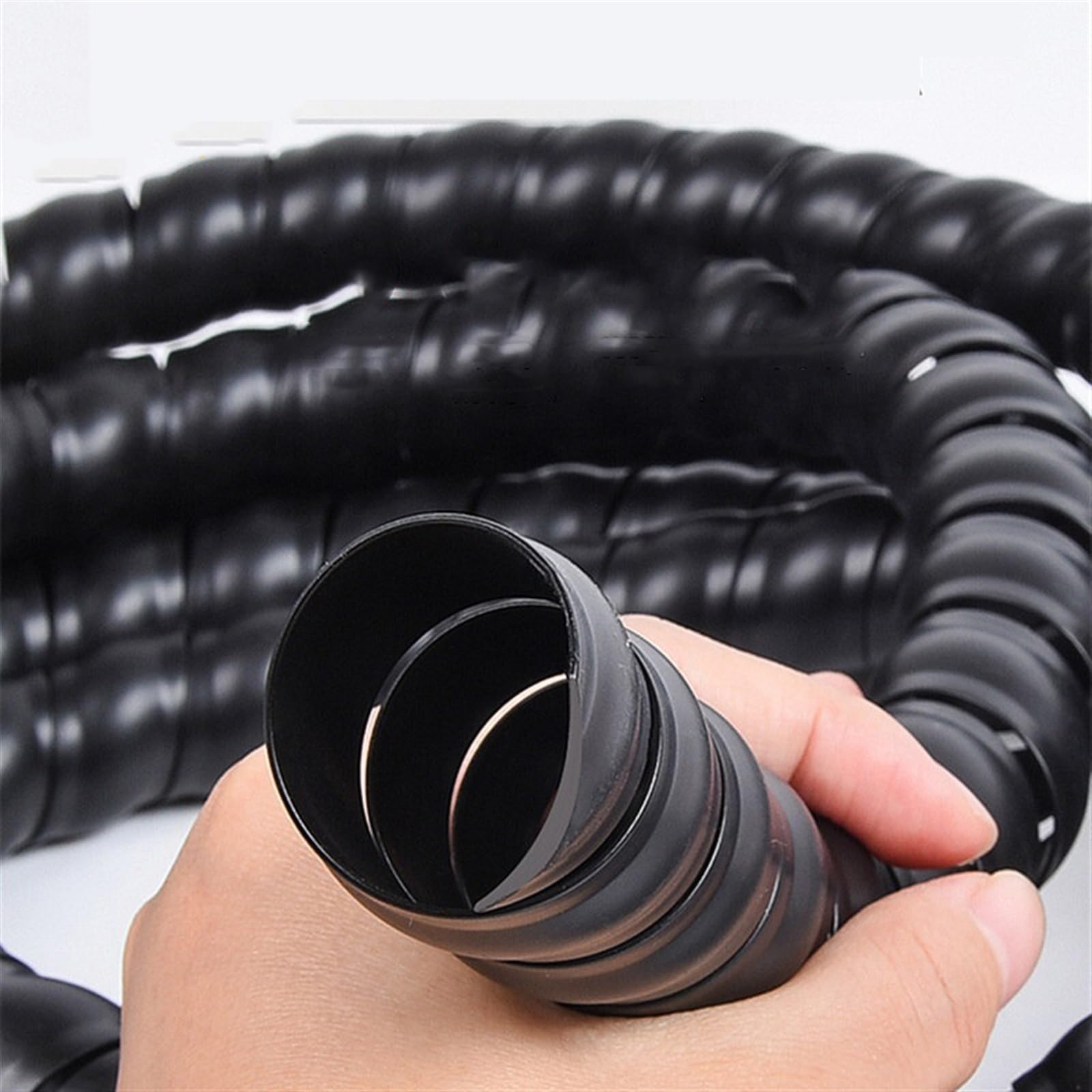 Rurka spiralna, Kabel spiralny lub rękaw 1 m, wielokolorowy, ID 8-60 mm