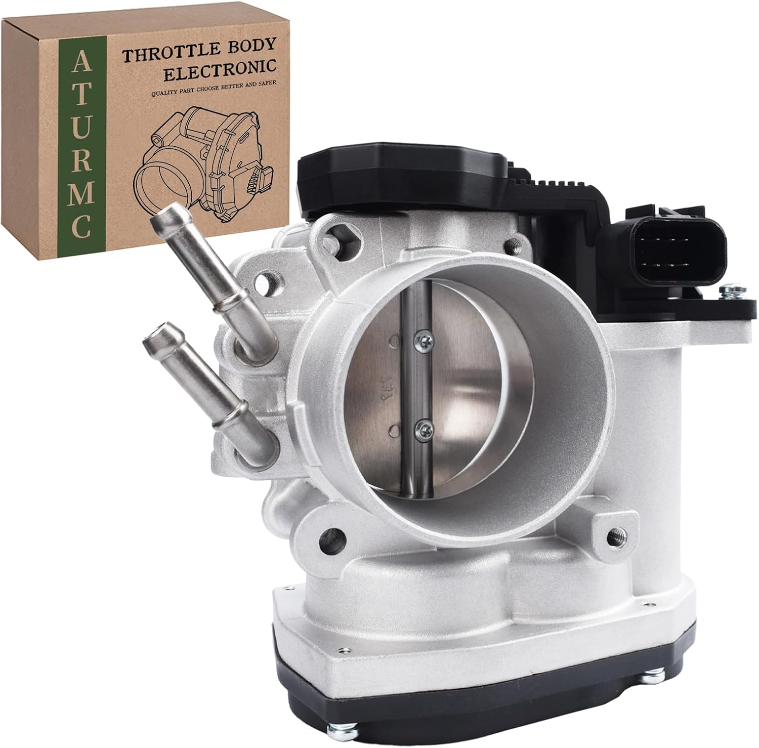 Electronic Throttle Body Assembly Compatible with Hyundai Santa Fe Sonata Tucson Kia Magentis Optima Rondo Sorento Sportage 2.0L 2.4L L4 Replacement Part # S20229 977-791 35100-3E100