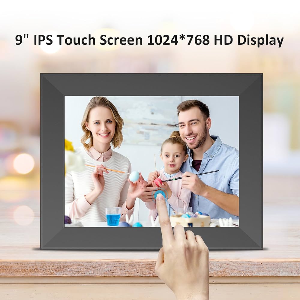【新品未使用】Digital Photo Frame Amazon.com : FULLJA Dual-WiFi Digital Photo Frame - 11-inch