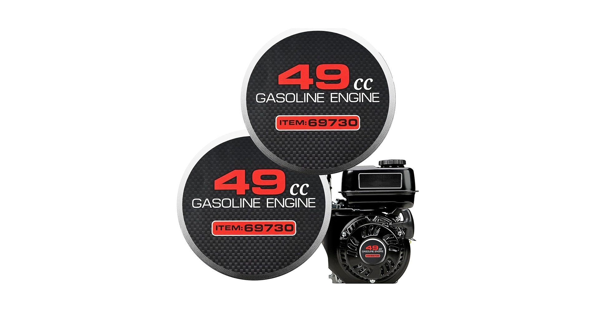 Amazon.com: SOFO 2PCS 49cc Item 69730 Pull Starter Sticker - for