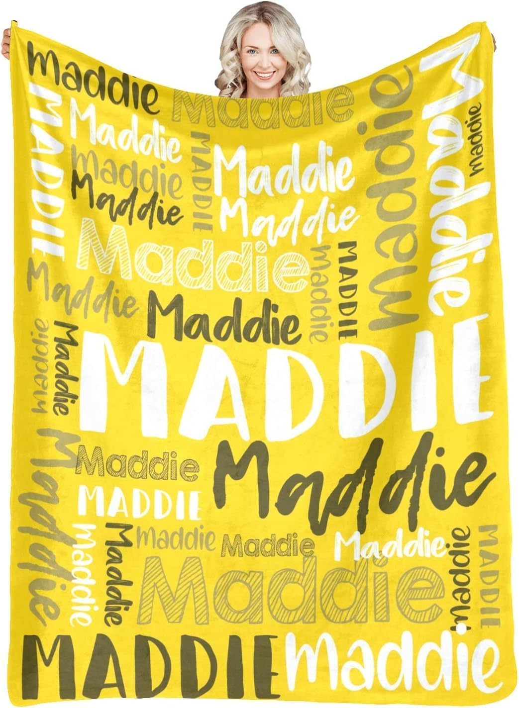 Dr.TOUGH Personalized Blankets with Name Customized Baby