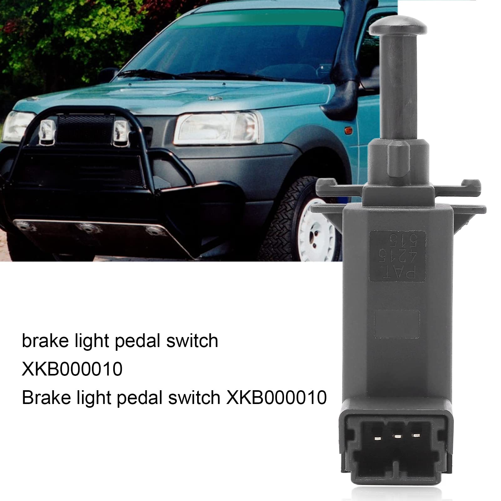 Interruttore Luce Freno, Compatibile con Freelander 1999-2004 Discovery Series 2 1998-2004 P38 1995-2002, Interruttore a Pedale Luce Freno