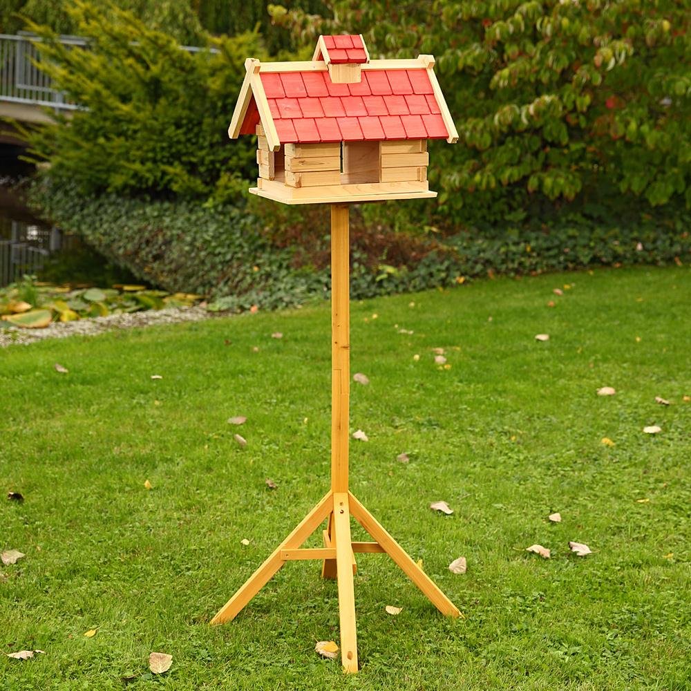 Casetta per uccelli mangiatoia Casette per uccelli mangiatoia per uccello uccello Villa Mangiatoia Mangiatoia Rosso