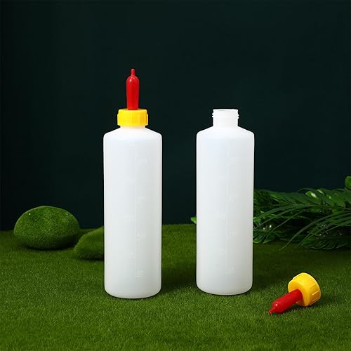 Miniatura 8 de Botella de alimentación de cordero de 13.5 fl oz para niños, botella de bebida para ganado, botella de agua de leche de ternera para bebé, cabra y