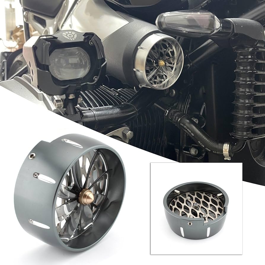 Amazon | FINMOKAL エンジンエアインテークパイプメッシュグリルエア