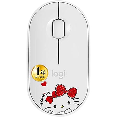 Amazon Logitech ワイヤレスマウス 無線マウス マウス キティ ハローキティ かわいい Mouse Bluetooth 静音マウス 薄型 軽量78g Kobuta製品保証書付 正規品 海外パッケージ ホワイト Logitech マウス 通販