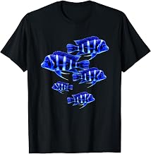 Frontosa Cichlid Large Aquarium Fish Tank Lovers Breeders T-Shirt