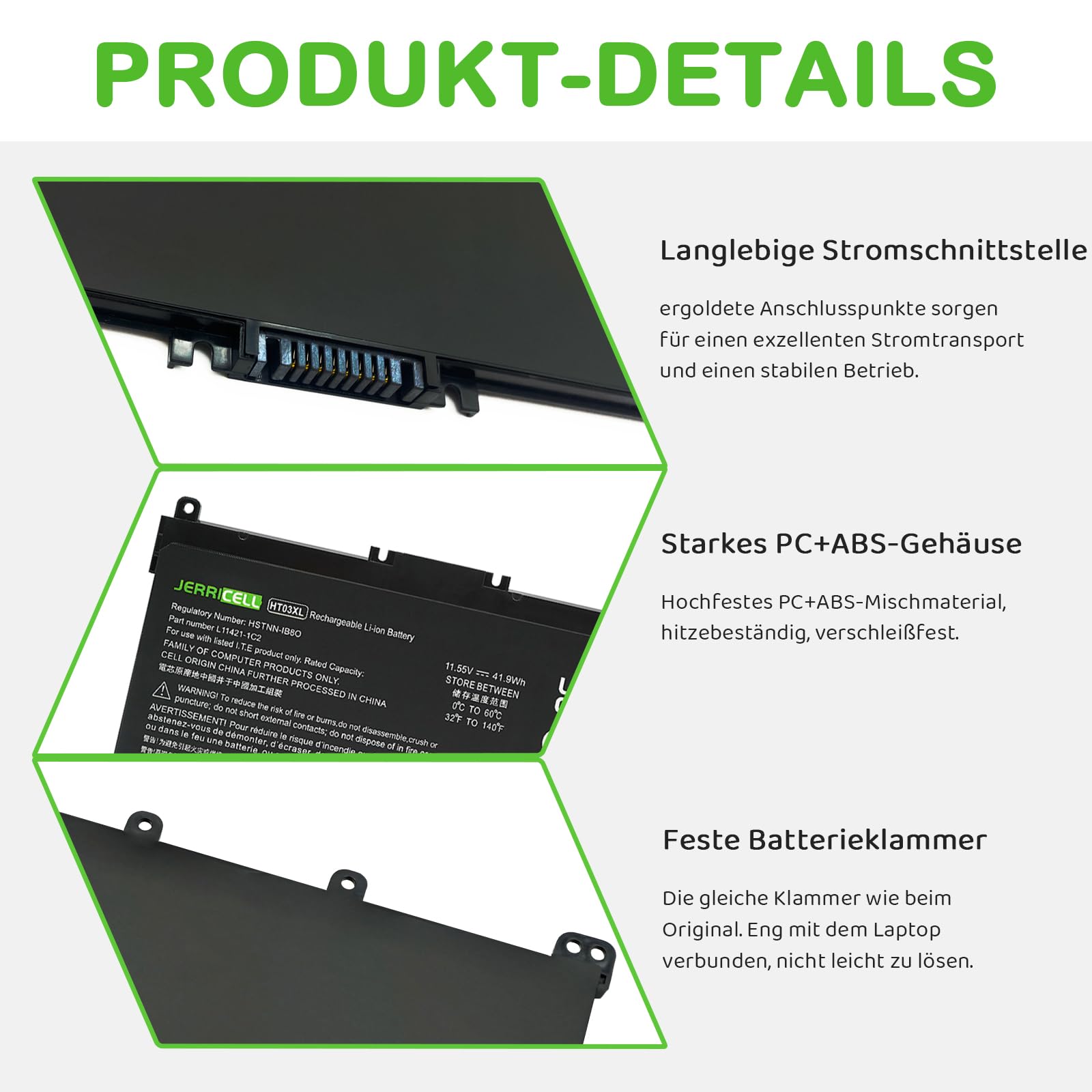 HT03XL HTO3XL L11119-855 Laptop Akku für HP Pavilion 250 G7 255 G7 14-CE 14-CF 14-CK 14-cm 14Q-CY 14S-CF 15-CS 15-CW 15-DA 15-CR 15-CU 17-by 255 G7 340 G5 348 G5 L11421-542 HSTNN-LB8M