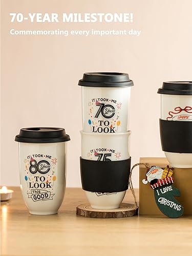 Miniatura 7 de Regalos de setenta cumpleaños para mujeres, ideas de regalo de cumpleaños 70 para mamá, abuela, amiga, hermana y esposa, divertidos regalos