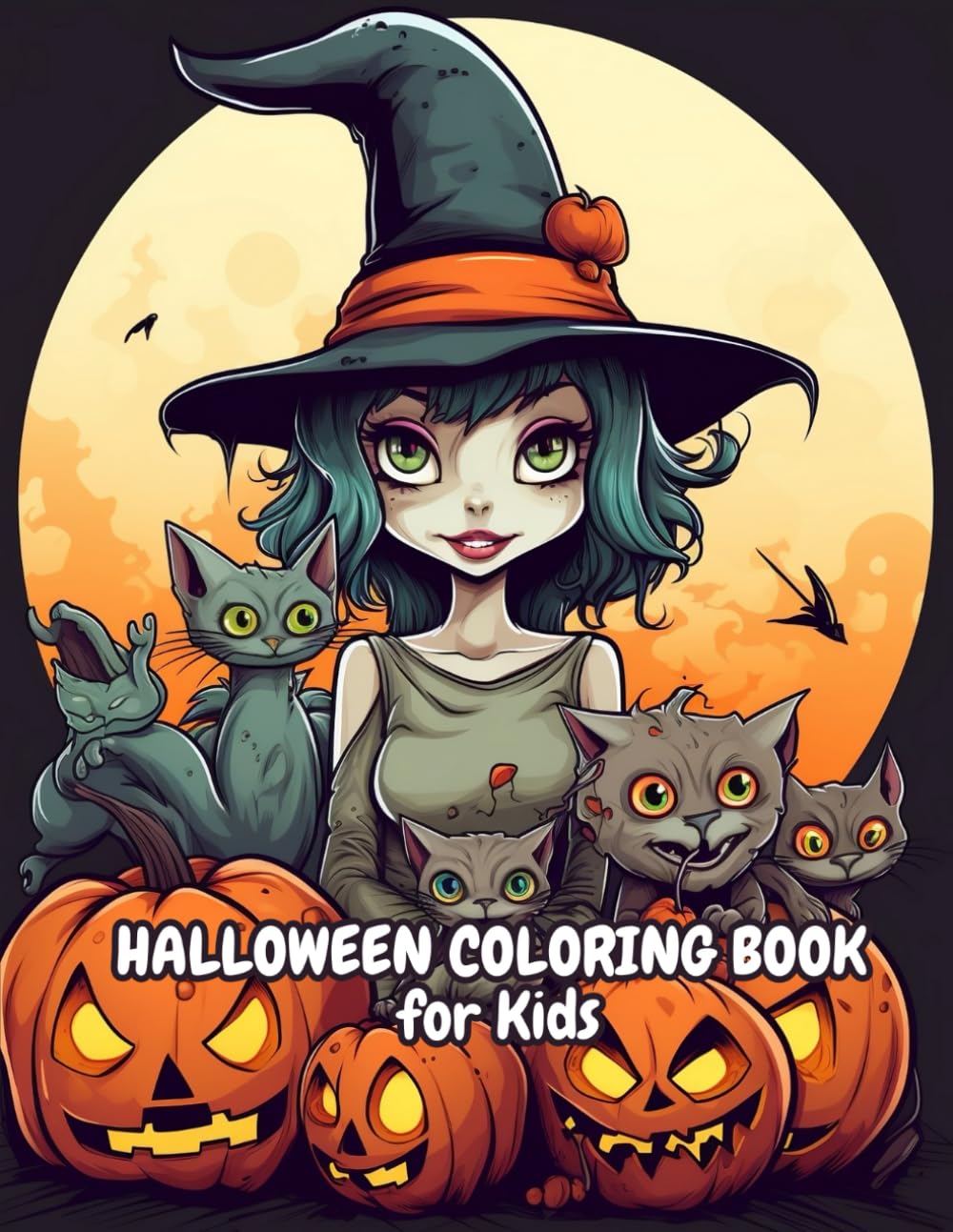Halloween Coloring Book for Kids