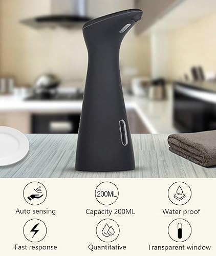 Miniatura 2 de Dispensador automático de jabón sin contacto con clasificación de impermeabilidad IPX6 para encimera de baño y cocina