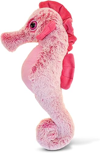 Miniatura 1 de DolliBu - Peluche de caballito de mar rosa, súper suave, lindo animal de peluche para niños y adultos, adorable juguete de regalo para niñas y