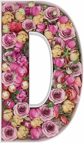 Miniatura 38 de JW Passion - Calidad Premium, Hecho Con Pasión Letras de Globo de 3 Pies de Alto para Mosaico, Letras Grandes Iluminadas con Marco, Kit de Bricolaje