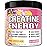 Evlution Nutrition Creatine Energy - Supports Muscle Growth, Boosts Energy, Endurance & Cognition - 5g Pure Creatine Monohydrate Per Serving - B + C Vitamin Complex - 30 Servings - Pink Lemonade
