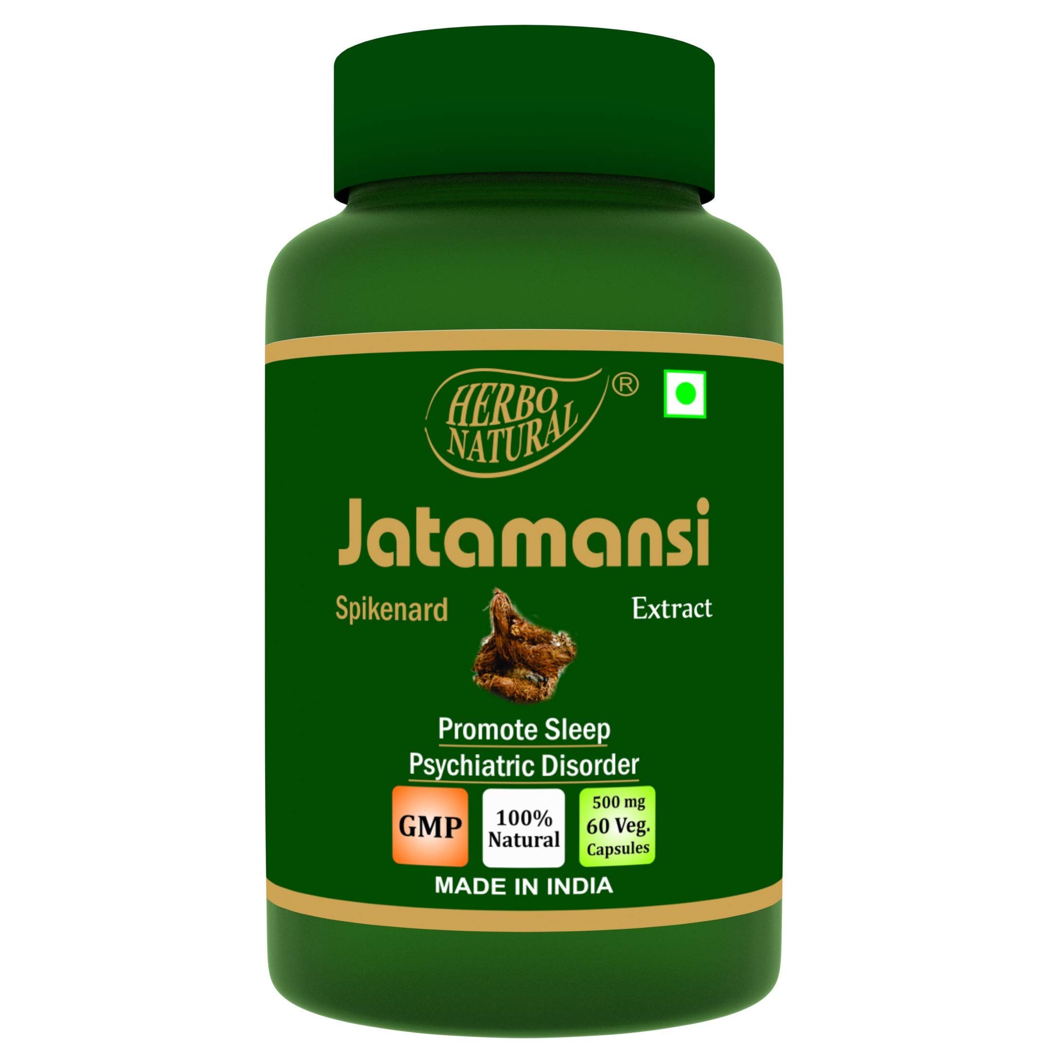 Herbo Natural Jatamansi (Spikenard) Extract - 60 veg capsules(500mg)(Pack of 1) (B08FQWP73C) Amazon Price History, Amazon Price Tracker