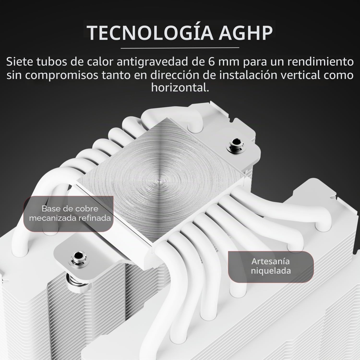 Thermalright Enfriador de CPU Phantom Spirit 120 Vision Snow enfriador de disipador de calor para PC 7 heatpipes, pantalla magnética de 3,95 pulgadas con resolución de 480 x 480, para AM4/AM5 e Intel