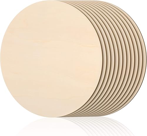 Círculos redondos de madera de 18 pulgadas sin terminar para manualidades, colgador de puerta, pirografía y pintura (3 piezas) disponible en Yaxa El Salvador
