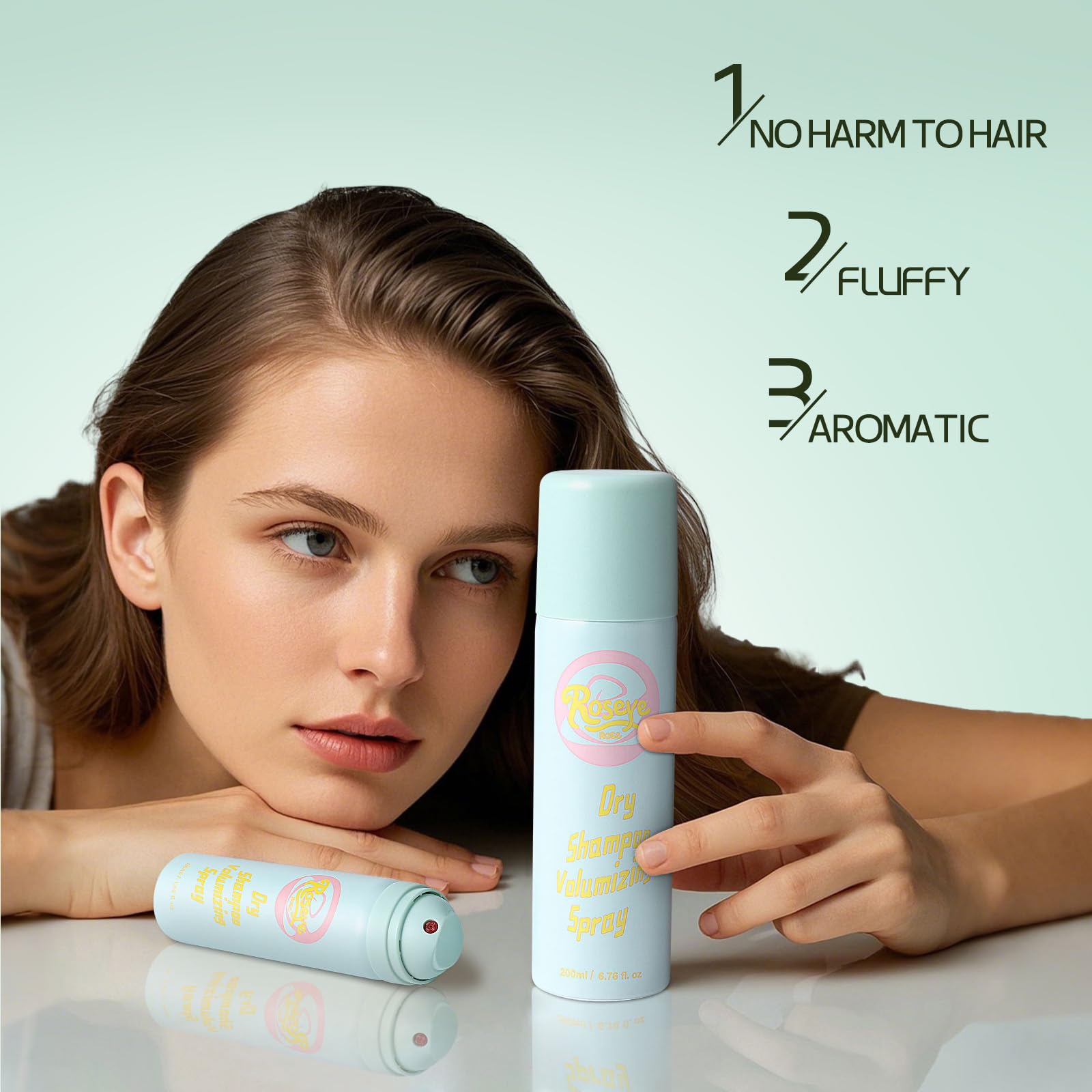 LMDGDS Dry Shampoo Set for Women 50ml, 2PCS Travel Size Dry Shampoo Office Meetings & Date Night for Clean & Refreshed Hair - All Hair Types