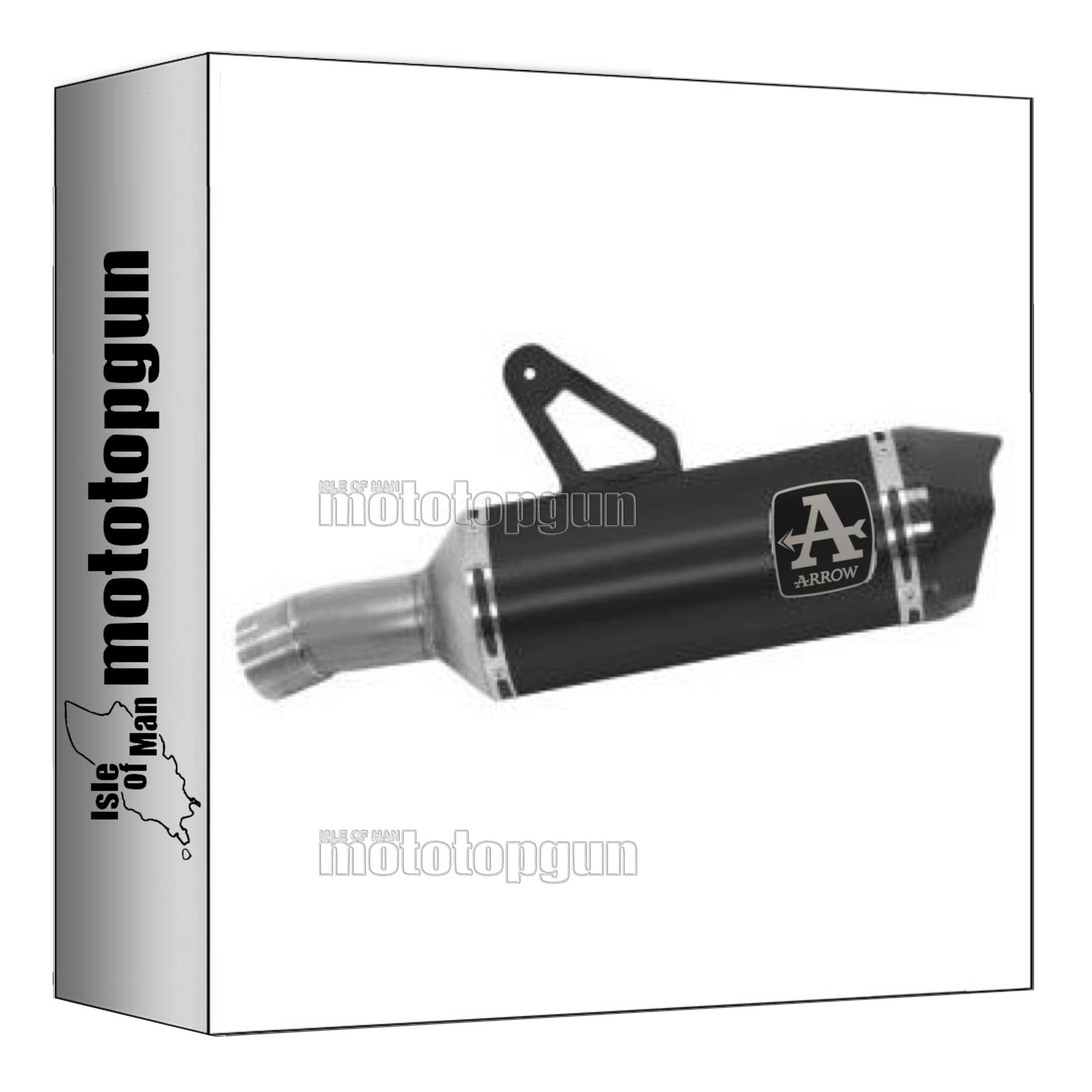 Pot echappement approuve Arrow 71926AKN noir pour BMW S1000 XR - 3