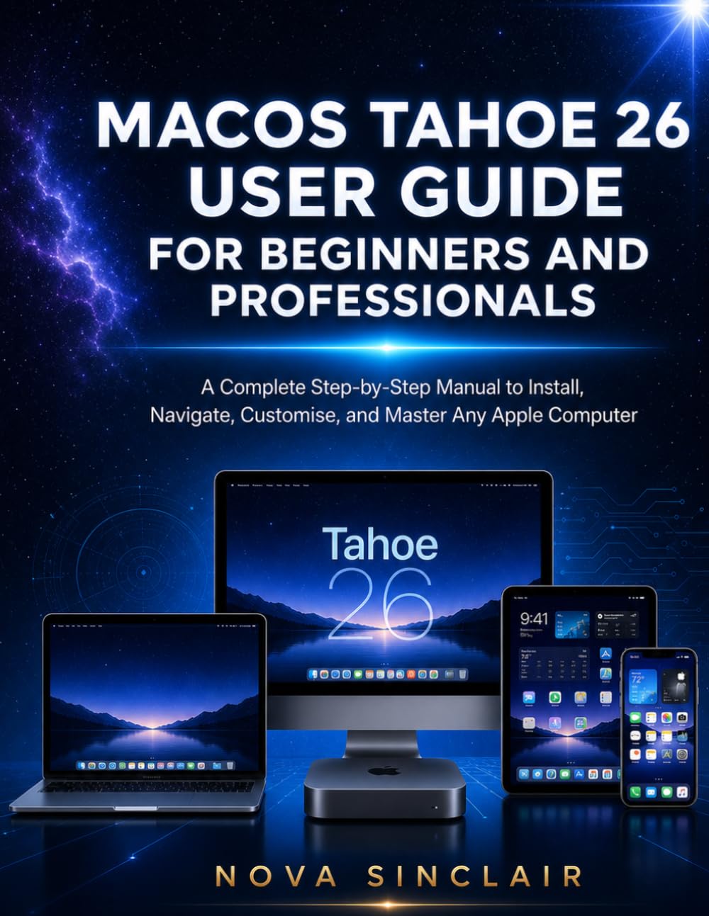 macOS Tahoe 26 User Guide for Beginners and Professionals: A Complete Step-by-Step Manual to Install, Navigate, Customise, and Master Any Apple Computer