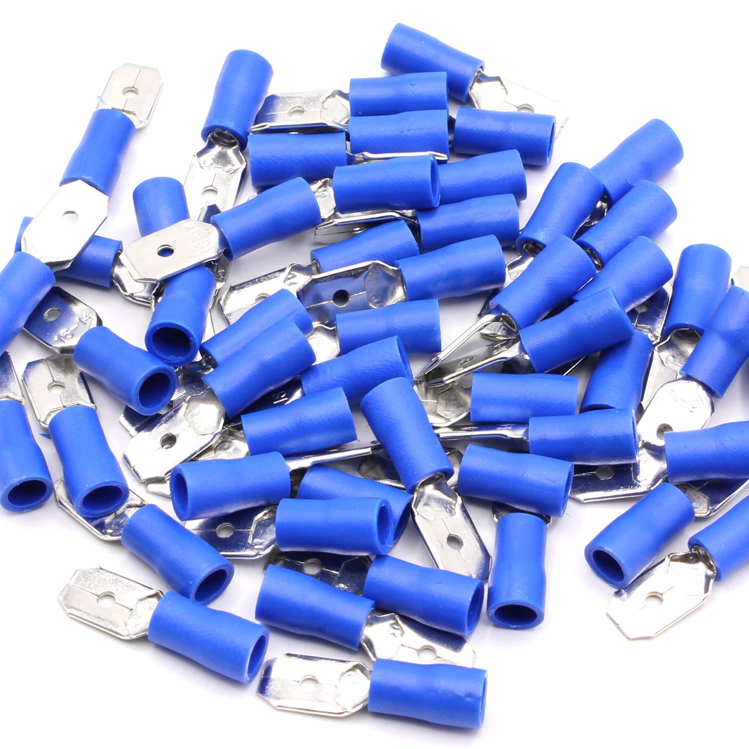 Sachet De 100 Bornes De Dérivation / Connecteurs Bleu 1.00 à