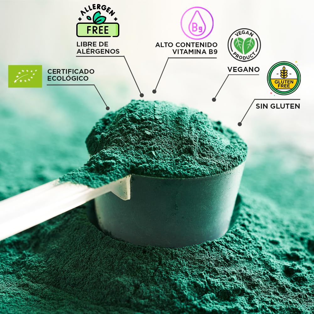 ALGA CHLORELLA BIO 90 G DOYPACK SUPERALIMENTOS DRASANVI