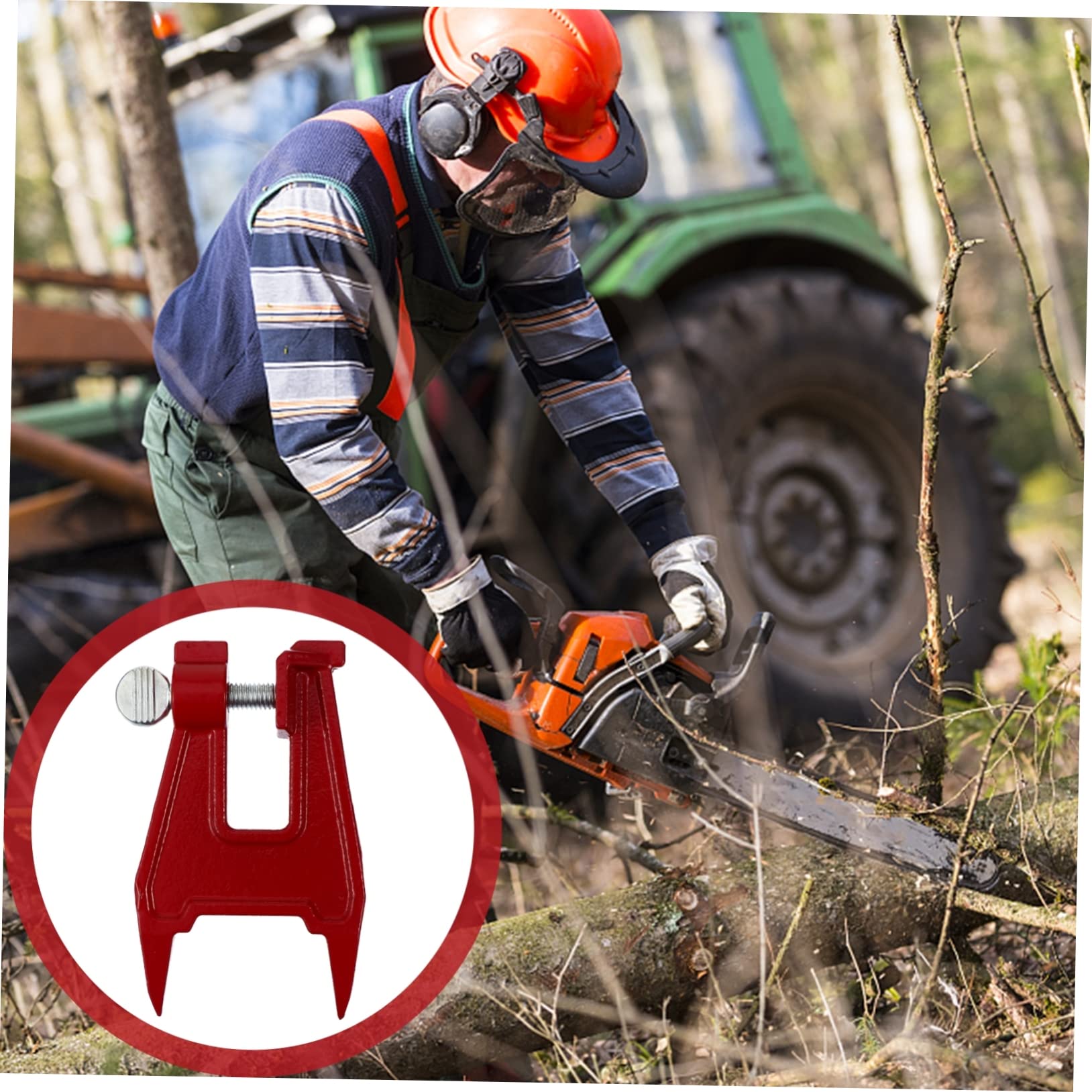 ifundom 2 Piezas Soporte para Motosierra Herramienta de de Cadenas Accesorio para y Pulido para Propietarios de Motosierra