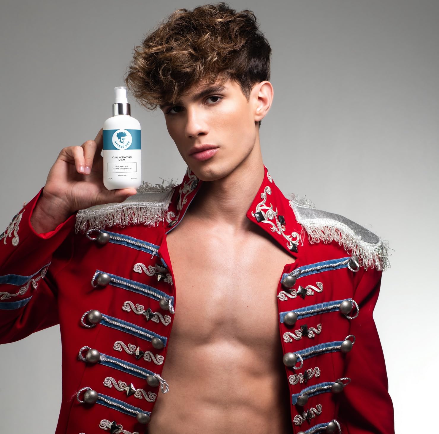 Avenue Man Curl Activating Spray - Frizz Free Activator for Defined, Irresistible Curls - Leave-In Conditioner with Marula Oil - Image 2