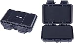 Lykus HC-4410 Waterproof Hard Case with Customizable Foam Insert, Interior Size 17.32x11.42x4.72 in, Suitable for up to 16" Laptop,Starlink Mini,Keyboard,Drill,Audio Mixer,mic,Flashlight,and More