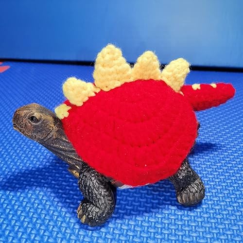 Miniatura 4 de Suéter para tortuga, suéter de punto cálido de invierno hecho a mano con correa ajustable, suéter de animal pequeño, ropa de tortuga para Navidad,