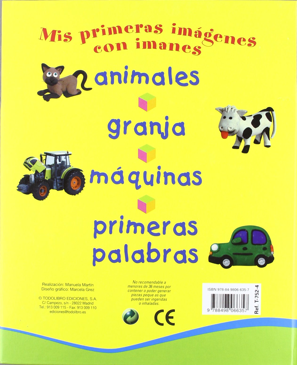 Aprende las primeras palabras (Mis primeras imágenes con imanes)