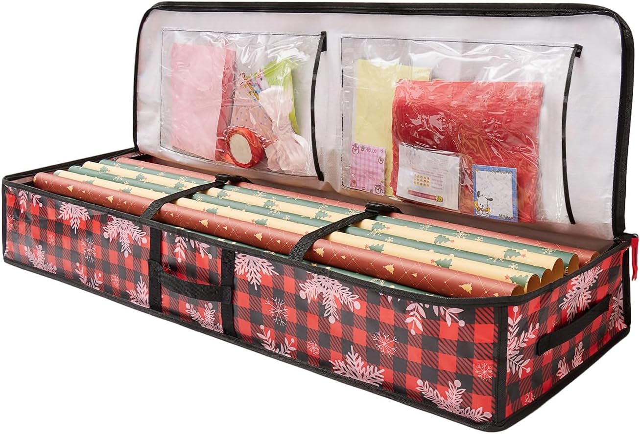 Storage for Wrapping Paper Large Containers with Handle