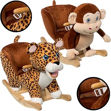 Bebe Animal A Bascule Jouet A Bascule Jungle Amazon Fr Bebe Et Puericulture